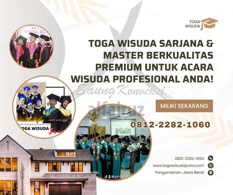 Perlengkapan Toga Wisuda Sarjana Perlengkapan toga Wisuda Lengkap Anak dan Sarjana Tangerang