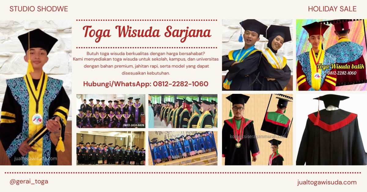 Promo Toga Wisuda Murah di Tangerang Promo Toga Wisuda Murah di Tangerang