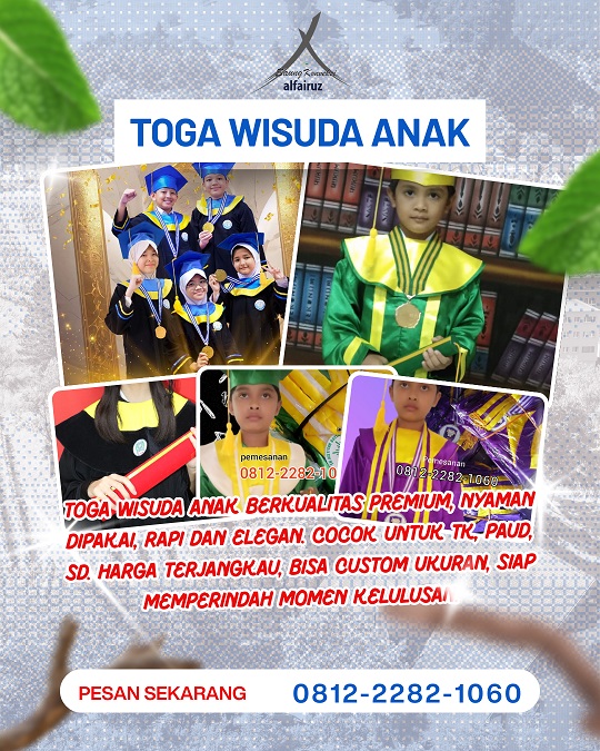 Pesan Toga Wisuda Murah Berkualitas Kota Kotamobagu