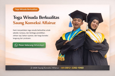 Supplier Toga Wisuda Murah Berkualita Jakarta Barat