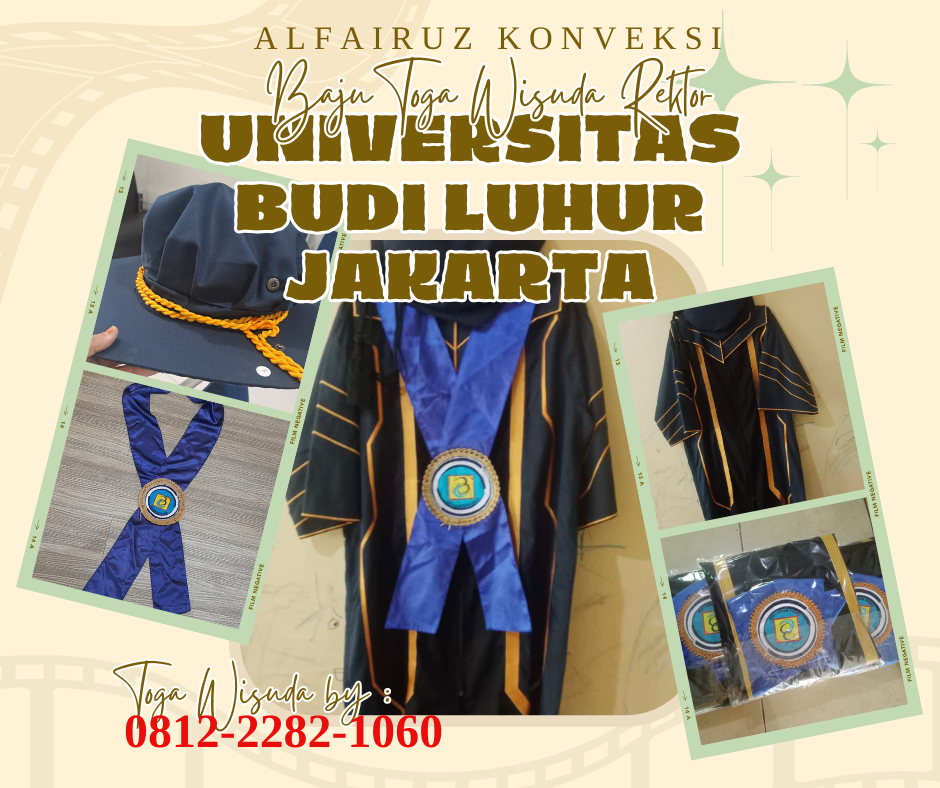 Jual Toga Wisuda Rektor Universitas di Jakarta