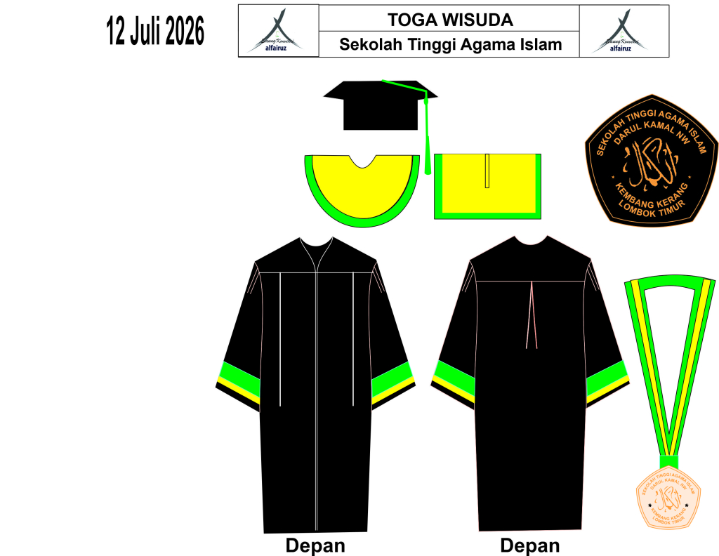 Toga wisuda kampus Lombok