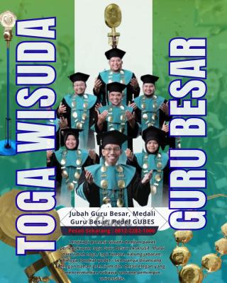 Tempat Pembuatan Toga Guru Besar Berkualitas Tinggi