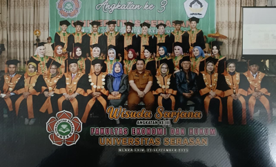 Tempat Pembuatan Toga Wisuda Sarjana Universitas Serasan Muara Enim Sumatera Selatan