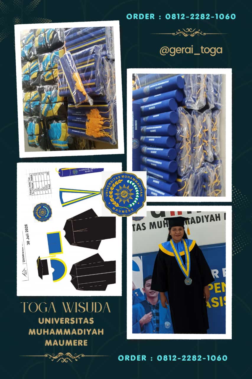 Jual Toga Wisuda Sarjana Maumere terlengkap