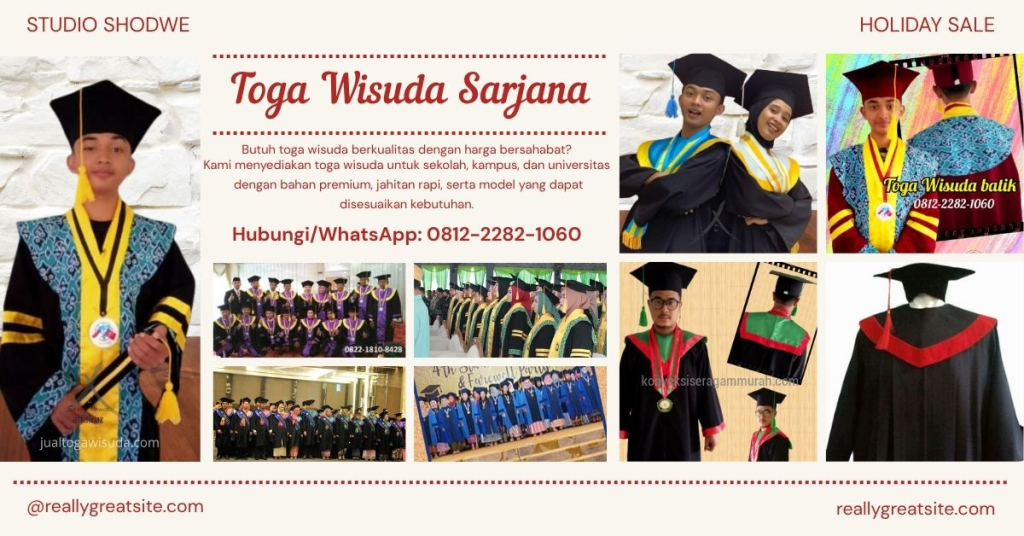 toga wisuda berkualitas