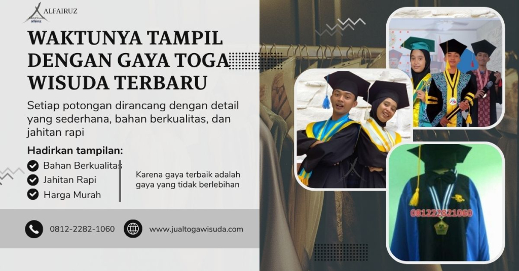 toga wisuda sarjana berkualitas