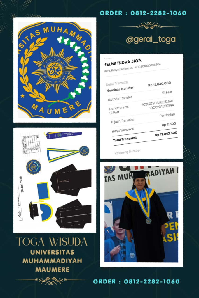 toga wisuda universitas Maumere
